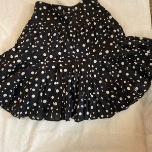 Polka dot skirt